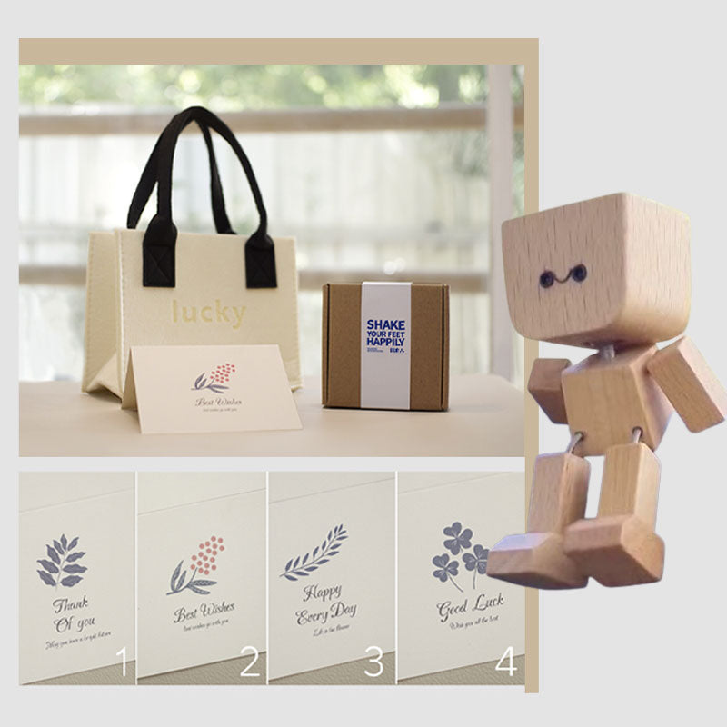 ⏰Limited stock!🔥Shaking Wooden Man Figurine (BUY 2 FREE SHIPPING)
